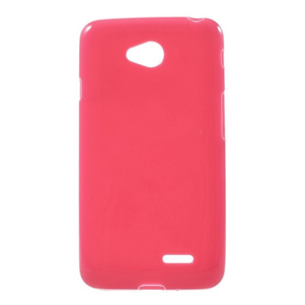 Kieto silikono (TPU) dėklas - raudonas (L65)