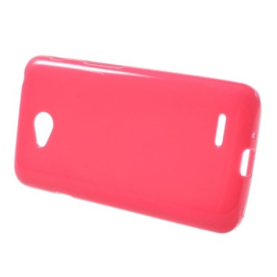 LG L65 kieto silikono TPU raudonas dėklas - nugarėlė / Priedai.lt