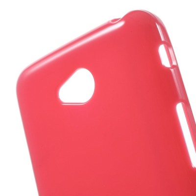 LG L65 kieto silikono TPU raudonas dėklas - nugarėlė / Priedai.lt