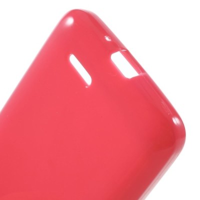 LG L65 kieto silikono TPU raudonas dėklas - nugarėlė / Priedai.lt