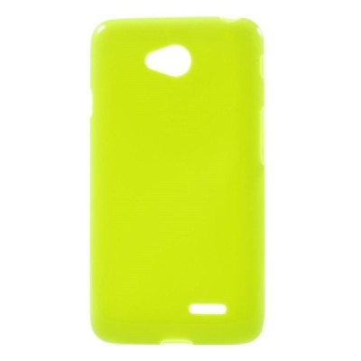 LG L65 kieto silikono TPU žalias dėklas - nugarėlė / Priedai.lt