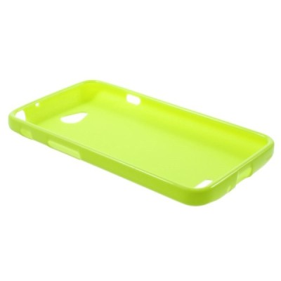 LG L65 kieto silikono TPU žalias dėklas - nugarėlė / Priedai.lt