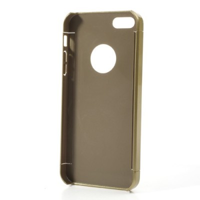 Auksinis „Verus“ dviejų dalių plastikinis Apple iPhone SE (5, 5s) dėklas / Priedai.lt