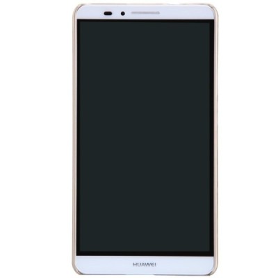 Huawei Ascend Mate 7 Nillkin Frosted Shield zelta plastmasas apvalks + ekrāna aizsargplēve / Vacins.lv