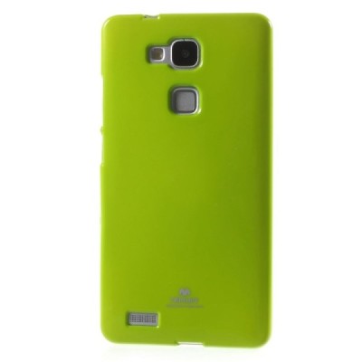 Huawei Ascend Mate 7 žalias Mercury kieto silikono (TPU) dėklas / Priedai.lt