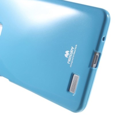 Huawei Ascend Mate 7 šviesiai mėlynas Mercury kieto silikono (TPU) dėklas / Priedai.lt