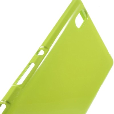 Sony Xperia T3 Mercury zaļš cieta silikona (TPU) apvalks / Vacins.lv