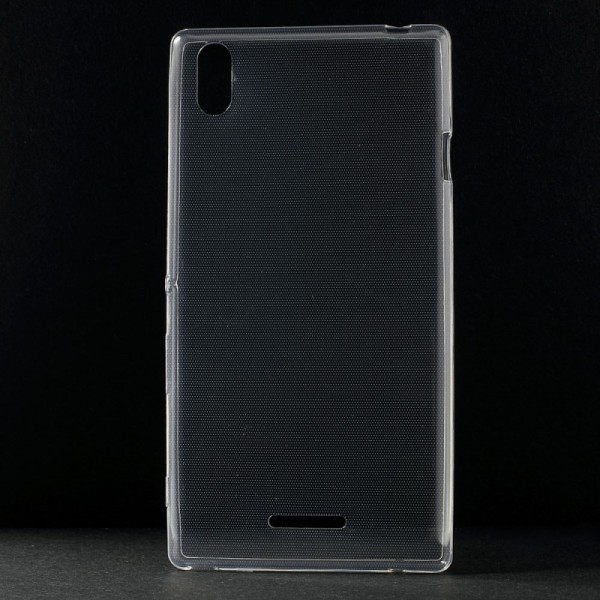 Ploniausias TPU dėklas - skaidrus (Xperia T3)