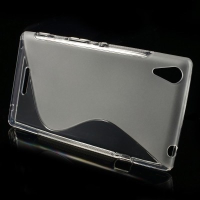 Sony Xperia T3 dzidrs un matēts cieta silikona (TPU) apvalks / Vacins.lv