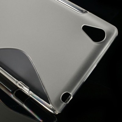 Sony Xperia T3 dzidrs un matēts cieta silikona (TPU) apvalks / Vacins.lv