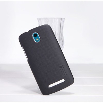 „Nillkin“ Frosted Shield HTC Desire 500 juodas dėklas / Priedai.lt
