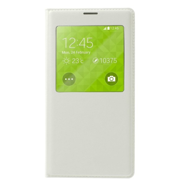 „View Window“ atvēramais maciņš - balts (Galaxy S5 / S5 Neo)
