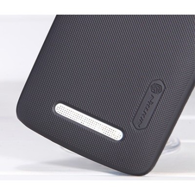 „Nillkin“ Frosted Shield HTC Desire 500 juodas dėklas / Priedai.lt