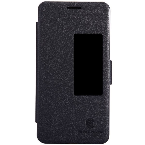 „Nillkin“ Fresh atverčiamas dėklas - juodas (Honor 6)