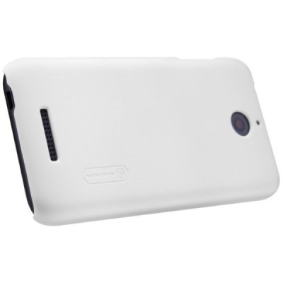 HTC Desire 510 Nillkin Frosted Shield balts plastmasas apvalks + ekrāna aizsargplēve / Vacins.lv