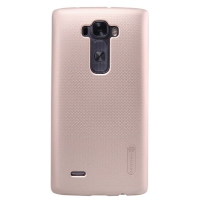 LG G Flex 2 (H955) Nillkin Frosted Shield zelta plastmasas apvalks + ekrāna aizsargplēve / Vacins.lv