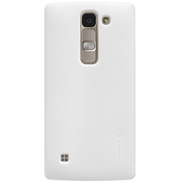 „Nillkin“ Frosted Shield apvalks - balts + ekrāna aizsargplēve (Spirit)