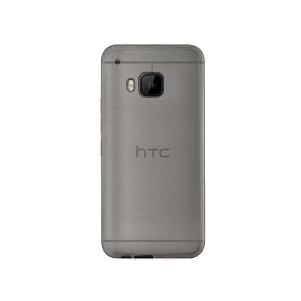 Planākais TPU dzidrs apvalks - pelēks (One M9)