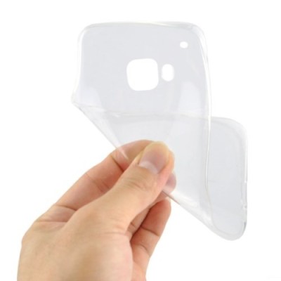 HTC One M9 dzidrs (caurspīdīgs) cieta silikona TPU pasaulē planākais apvalks / Vacins.lv