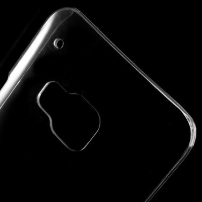 HTC One M9 plastmasas dzidrs (caurspīdīgs) apvalks / Vacins.lv