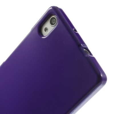Huawei Ascend P7 Mercury violeta cieta silikona (TPU) apvalks / vacins.lv