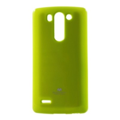 LG G3 S (Beat) D722 Mercury zaļš cieta silikona (TPU) apvalks / Vacins.lv