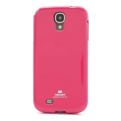 Samsung Galaxy S4 tamsiai rožinis Mercury kieto silikono (TPU) dėklas / Priedai.lt