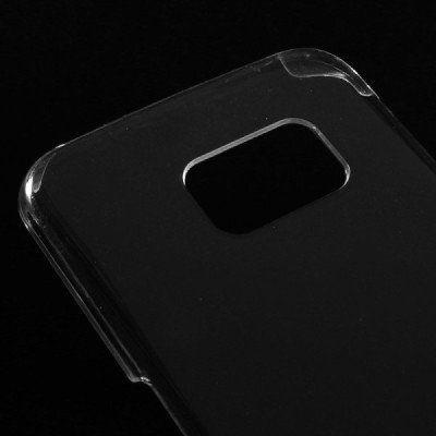 Samsung Galaxy S6 Edge (G925) plastmasas dzidrs (caurspīdīgs) apvalks / Vacins.lv
