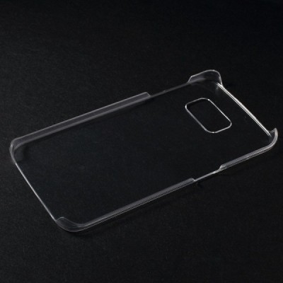 Samsung Galaxy S6 Edge (G925) plastmasas dzidrs (caurspīdīgs) apvalks / Vacins.lv