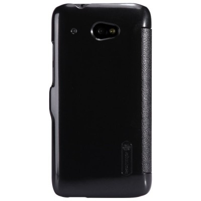 HTC Desire 601 „Nillkin“ Fresh atvēramais melns futrālis / Vacins.lv