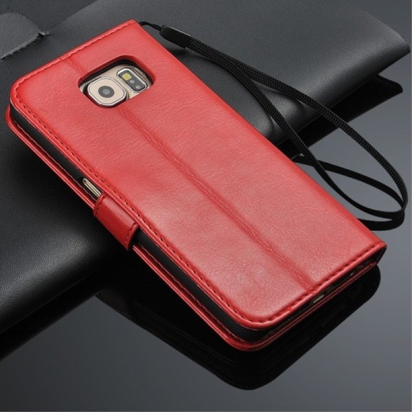 Atverčiamas dėklas - raudonas (Galaxy S6)