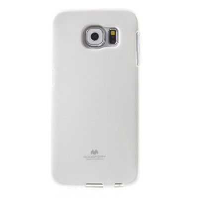 Samsung Galaxy S6 (G920) Mercury balts cieta silikona (TPU) apvalks / vacins.lv