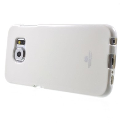 Samsung Galaxy S6 (G920) Mercury balts cieta silikona (TPU) apvalks / vacins.lv