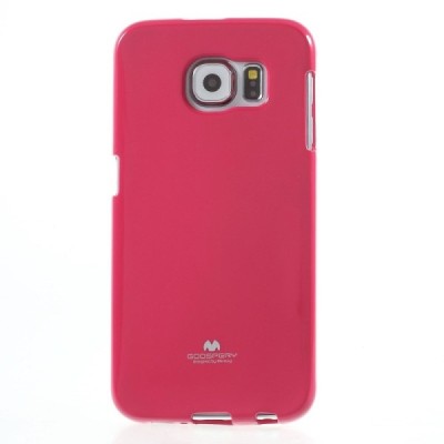 Samsung Galaxy S6 (G920) Mercury tumši rozs cieta silikona (TPU) apvalks / vacins.lv