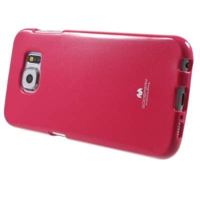 Samsung Galaxy S6 (G920) Mercury tumši rozs cieta silikona (TPU) apvalks / vacins.lv