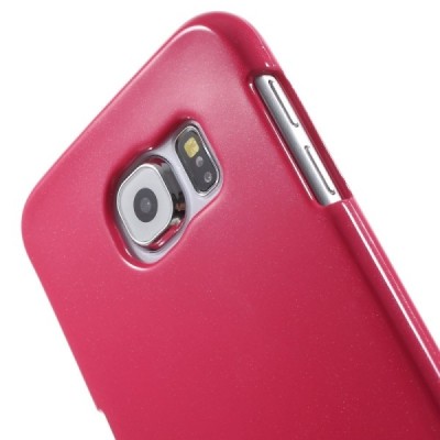 Samsung Galaxy S6 (G920) Mercury tumši rozs cieta silikona (TPU) apvalks / vacins.lv