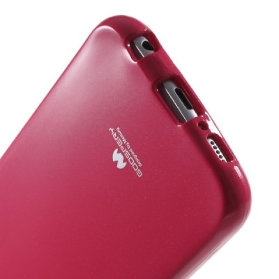 Samsung Galaxy S6 (G920) Mercury tumši rozs cieta silikona (TPU) apvalks / vacins.lv