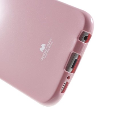 Samsung Galaxy S6 (G920) Mercury gaiši rozs cieta silikona (TPU) apvalks / vacins.lv