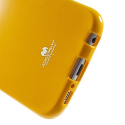 Samsung Galaxy S6 (G920) Mercury dzeltens cieta silikona (TPU) apvalks / vacins.lv