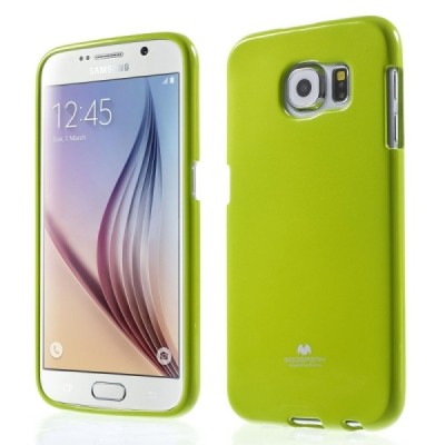 Samsung Galaxy S6 (G920) Mercury zaļš cieta silikona (TPU) apvalks / Vacins.lv