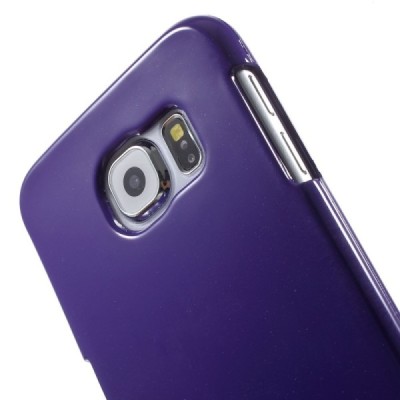 Samsung Galaxy S6 (G920) Mercury violetinis kieto silikono tpu dėklas - nugarėlė / Priedai.lt