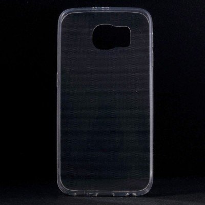 Samsung Galaxy S6 (G920) dzidrs (caurspīdīgs) cieta silikona TPU pasaulē planākais apvalks / Vacins.lv