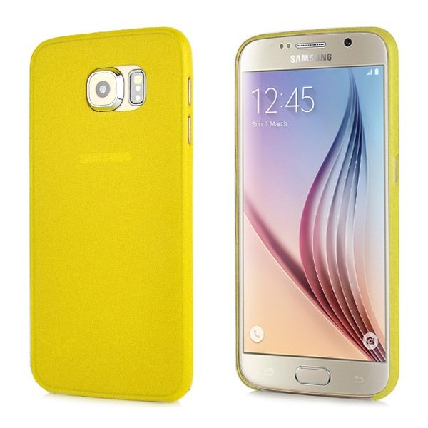 Pasaulē planākais apvalks - dzeltens (Galaxy S6)