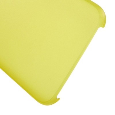 Samsung Galaxy S6 G920 pasaulē planākais (plastmāsas) dzeltens apvalks / Vacins.lv