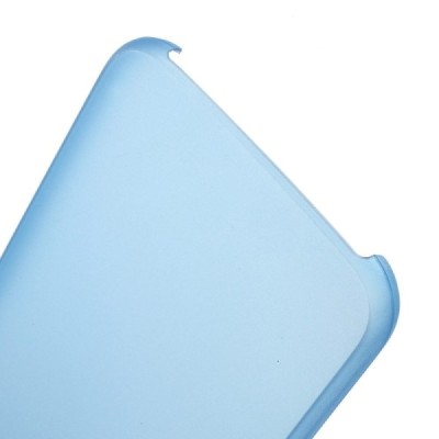 Samsung Galaxy S6 G920 ploniausias pasaulyje plastikinis skaidrus mėlynas dėklas - nugarėlė / Priedai.lt