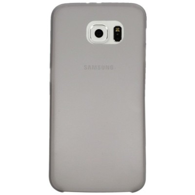 Samsung Galaxy S6 G920 pasaulē planākais (plastmāsas) pelēks apvalks / Vacins.lv