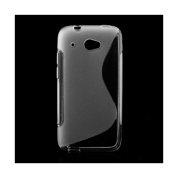 Cieta silikona futrālis - dzidrs (Desire 601)