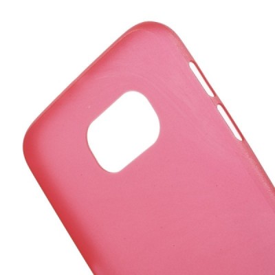 Samsung Galaxy S6 G920 pasaulē planākais (plastmāsas) sarkans apvalks / Vacins.lv