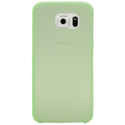 Samsung Galaxy S6 G920 pasaulē planākais (plastmāsas) zaļš apvalks / Vacins.lv