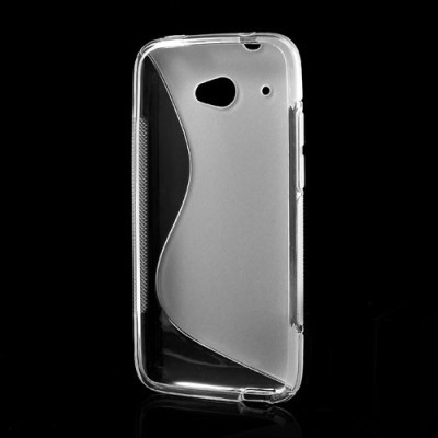 HTC Desire 601 dzidrs cieta silikona futrālis / Vacins.lv